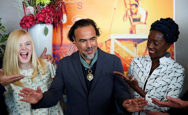 Iñárritu, Comandante de la Orden de las Artes y las Letras en Francia.